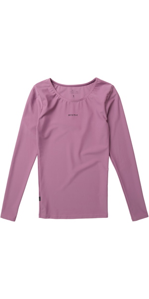 2026 Mystic Womens Star Long Sleeve Rashvest 35001.250210 - Rosewood